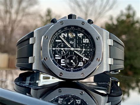 royal oak offshore black dial